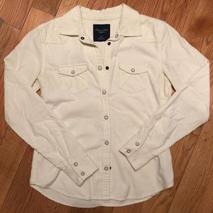Corduroy button down